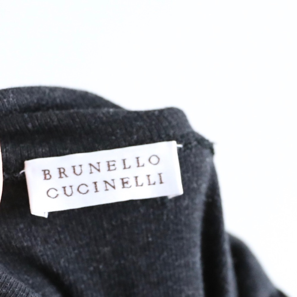 NWOT Brunello Cucinelli turtleneck knit layered S - Picture 3 of 5